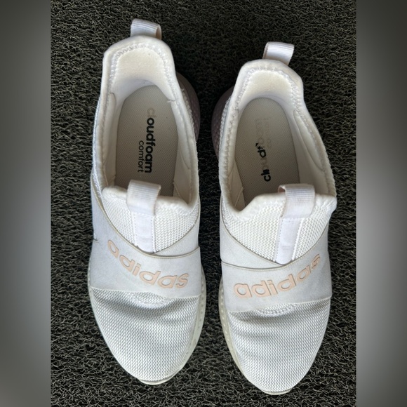 adidas Shoes - Adidas White Slip-On Sneakers